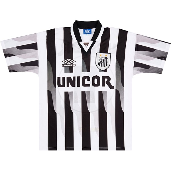 Tailandia Camiseta Santos Primera Equipación Retro 1998 Blanco